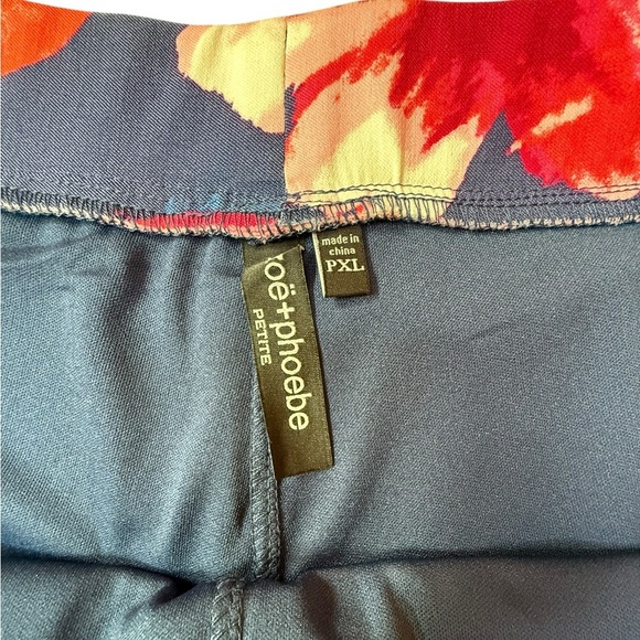 Zoe + Phoebe Tropical Print Bright & Bold Floral Print Skorts Tennis Size PXL - Picture 5 of 9